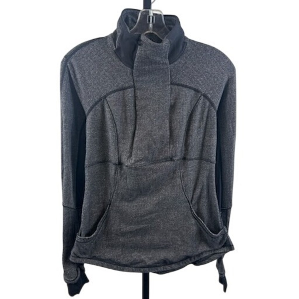 Lululemon Define Mock Neck Pullover Herringbone G… - image 2